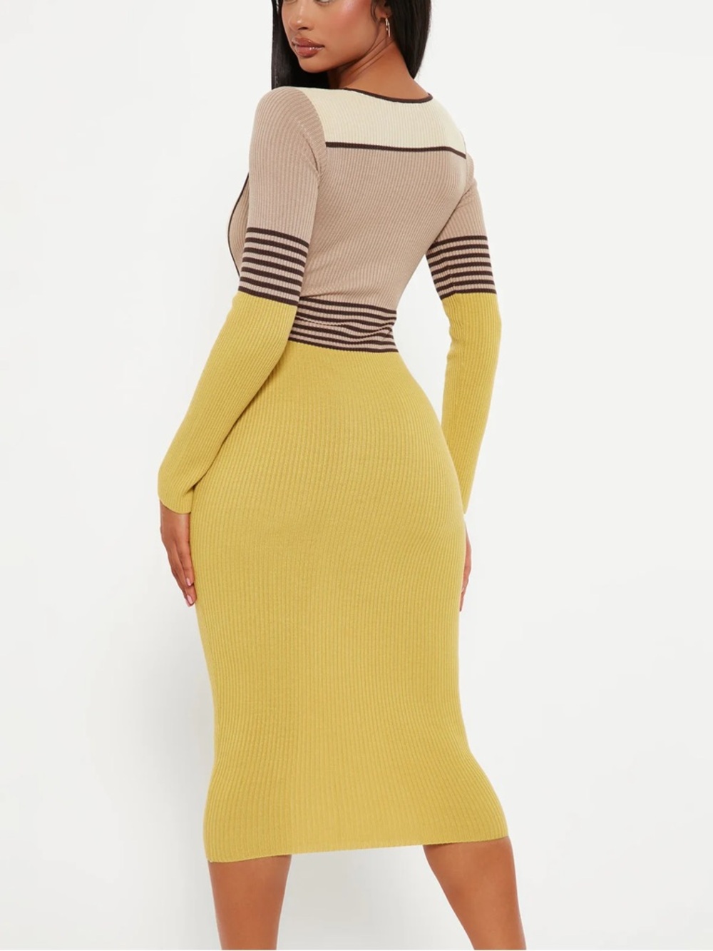 FASHION NOVA “Zarita Knit Midi Dress” - Picture 5 of 6